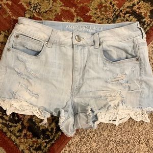 Women's American Eagle Distressed Denim Shorts